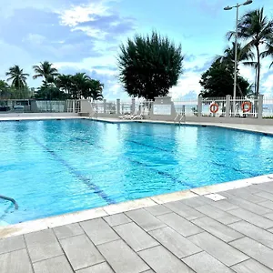 Ocean View On Isla In A 14th Floor , San Juan Puerto Rico